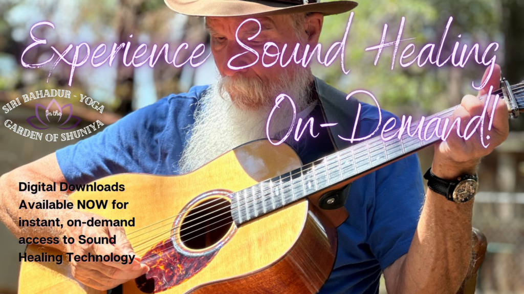 Experience Sound Healing On-Demand!