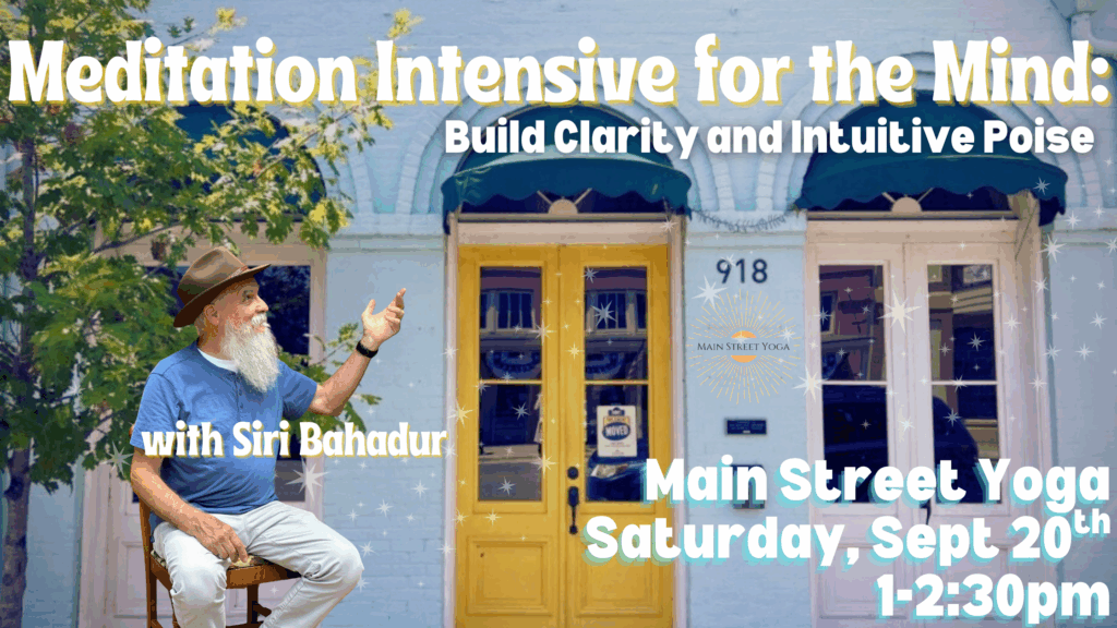 09.20.2025 Meditation Workshop at MSY