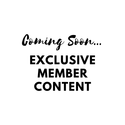 Coming Soon: Member Content