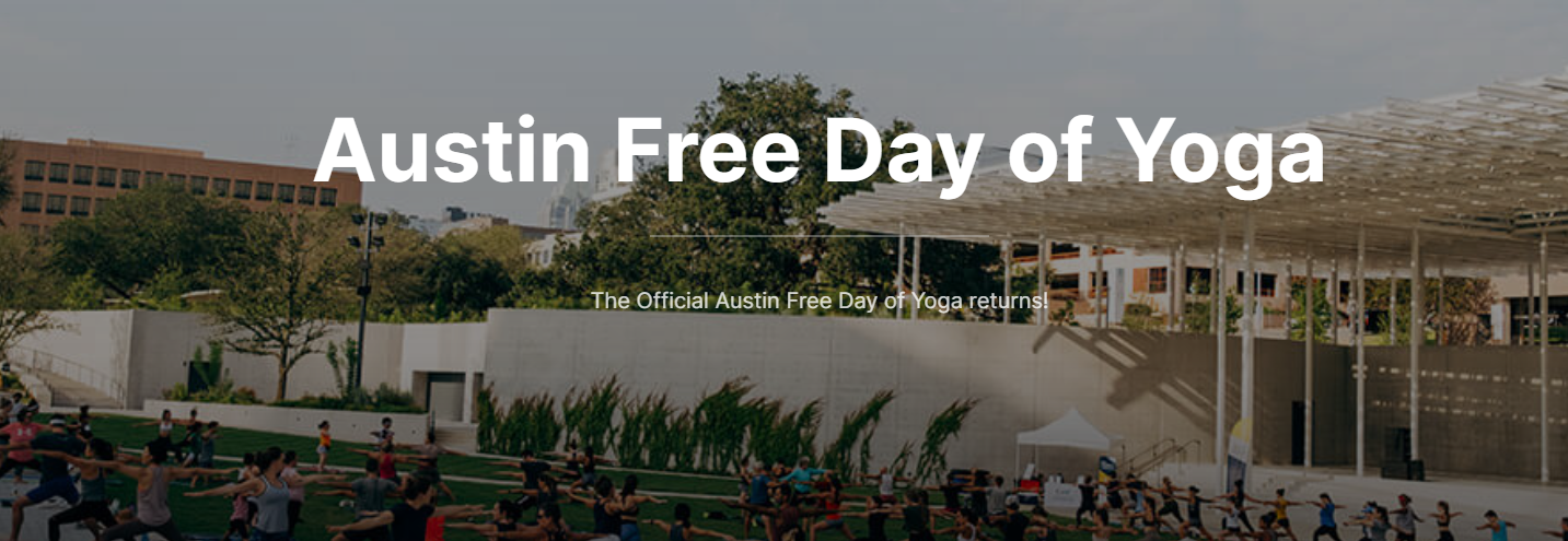 Free Day of Yoga: Monday, September 5th